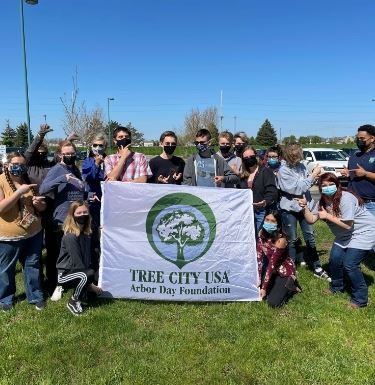 Arbor Day group photo