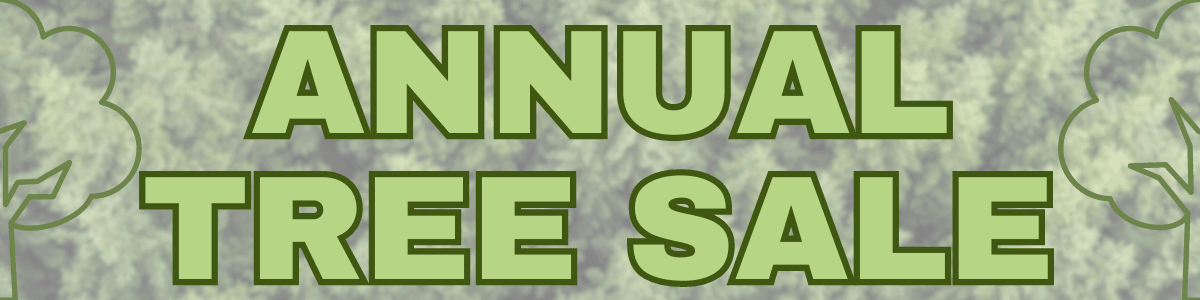 Tree Sale Event Banner